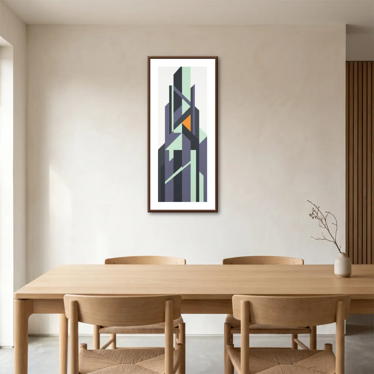 Arctic White Frame Profile