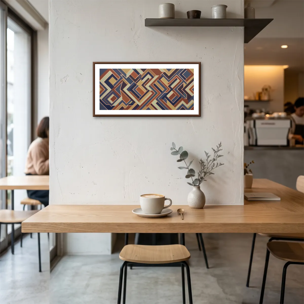 Exquisitely framed photography displayed in a modern gallery setting